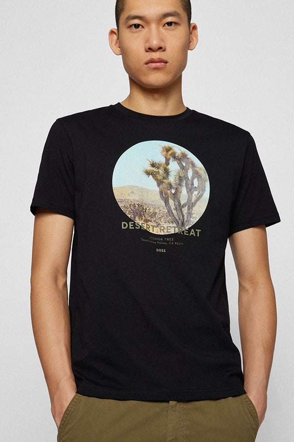 ΜΠΛΟΥΖΑ BOSS - 002 ΜΑΥΡΟ